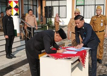 Jelang Pilkada 2024, Pj Bupati Tanggamus Lantik 86 Jabatan Fungsional Utama