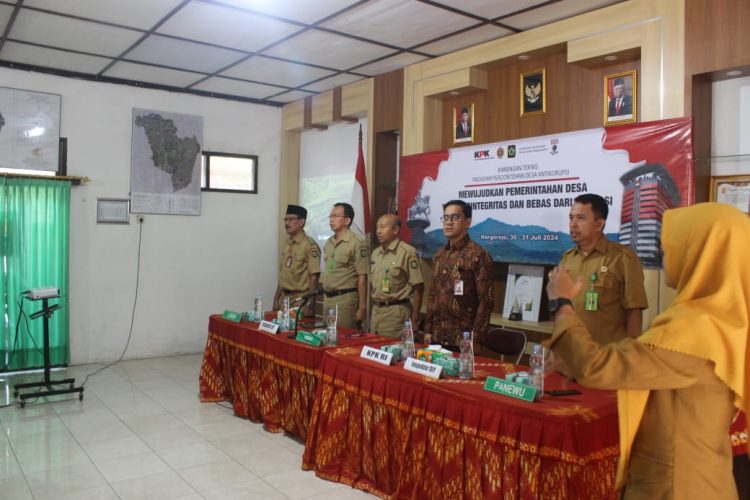 Cegah Korupsi Tingkat Desa, KPK RI Bimtek Kalurahan Hargorejo di Yogyakarta