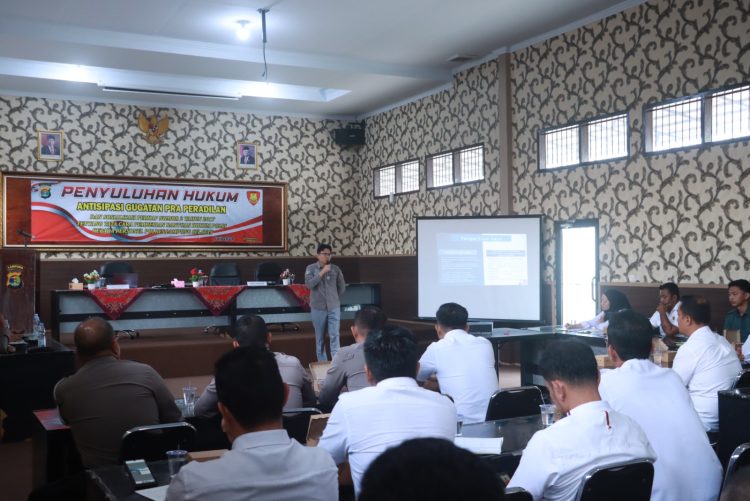 Pemahaman Hukum Personil Polres Lamsel Bersama Ketua PN Kalianda