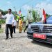 Jokowi Sempat ‘Cicip’ Jalan Rusak di Lampung Selatan
