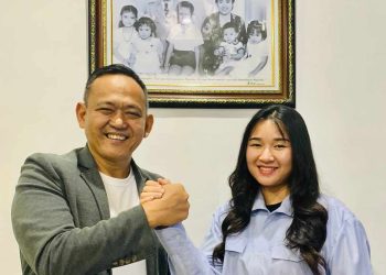 Siap Bertarung! Fauzi-Laras Tri Handayani Terima Rekomendasi PDIP untuk Pilkada Pringsewu