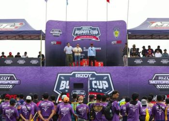 Ratusan Crosser Berlaga di Kejuaraan Bupati Cup Grasstrack Motocross 2024