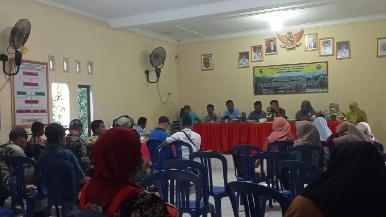 Rembuk Stunting dan Musyawarah Desa Sidodadi untuk RKPDes 2025