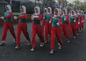 Pj. Bupati Lampung Utara Resmi Membuka Lomba Gerak Jalan Tingkat SD/MI 2024