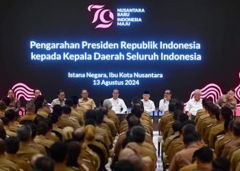 Pj. Bupati Lampung Utara Hadiri Kunjungan Kerja Presiden di Ibu Kota Nusantara