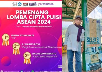 Puisi “79” Karya Isbedy Stiawan ZS Menang Lomba Cipta Puisi ASEAN 2024