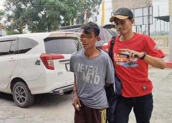 Pencuri Handphone Ditangkap Polisi Saat Pulang Kampung di Pringsewu