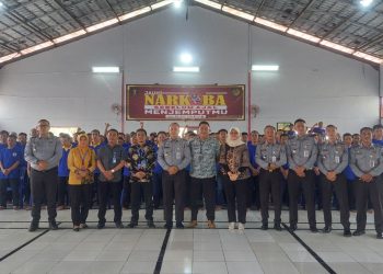 Lapas Narkotika Kelas IIA Bandar Lampung Adakan Evaluasi Rehabilitasi 2024 Bersama BNN