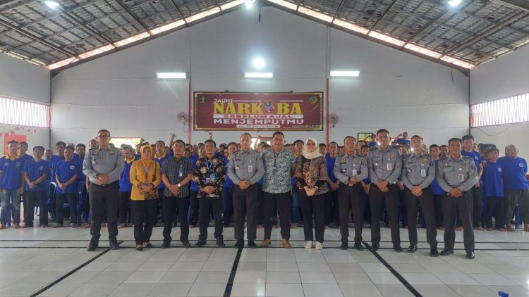 Lapas Narkotika Kelas IIA Bandar Lampung Adakan Evaluasi Rehabilitasi 2024 Bersama BNN