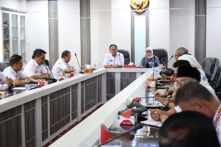 Memperkuat Sinergi, BPKP Provinsi Lampung,Sambangi Pj Bupati Nukman