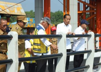 Presiden Jokowi Resmikan Bendungan Marga Tiga, Dorong Kemajuan Ekonomi Lampung Timur