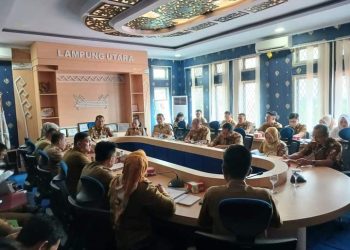 Pj. Bupati Lampung Utara Pimpin Rapat Evaluasi Kinerja Triwulan II, Fokus pada Transparansi dan Percepatan Pembangunan