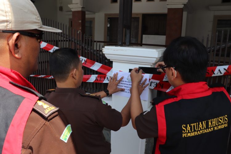 Kejati Lampung Sita Aset Tersangka Kasus Korupsi SPAM PDAM Way Rilau