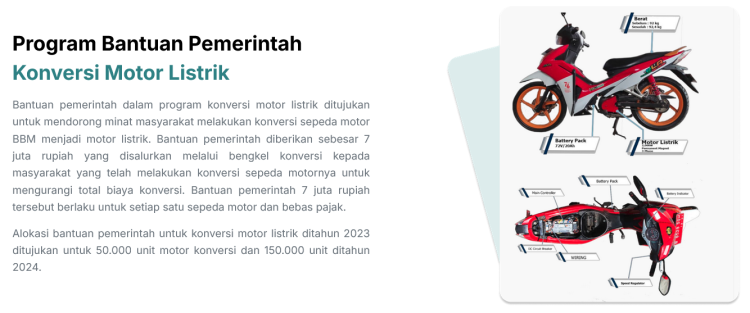 Program Konversi Motor Listrik Gratis untuk Warga DKI oleh Kementerian ESDM: Syarat dan Cara Daftarnya
