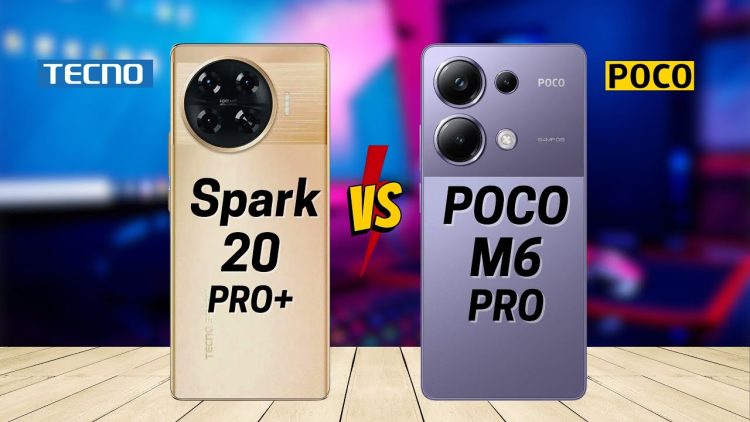 Duel Smartphone: POCO M6 Pro vs. Tecno Spark 20 Pro+ – Mana yang Lebih Unggul?