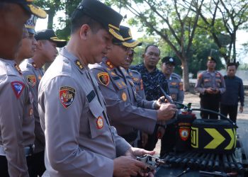 Polres Lampung Selatan Persiapkan Kendaraan dan Alat Khusus untuk Pengamanan Pilkada 2024