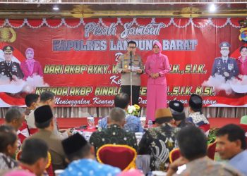 Pj Bupati Lampung Barat Apresiasi Kinerja Kapolres Ryky W Muharam