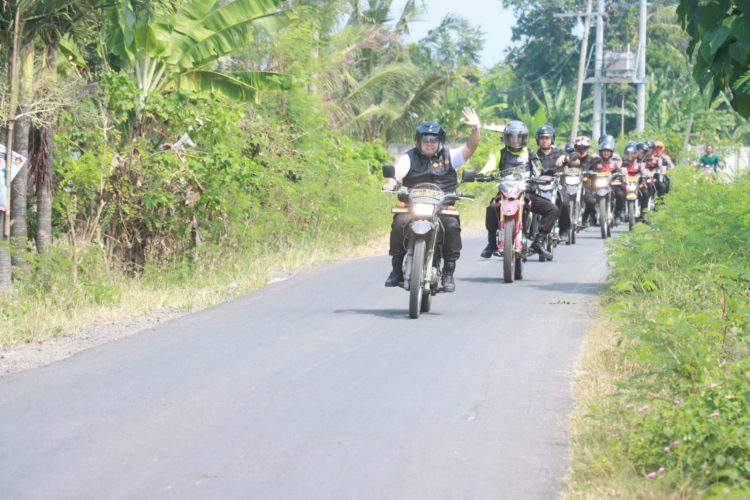 Adventure Kamtibmas Polres Lampung Selatan: Ajak Warga Dukung Kamtibmas Kondusif