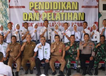 50 Calon Paskibraka Lampung Barat Mulai Jalani Diklat Menjelang HUT RI