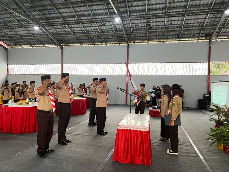 Pengurus Gugus Depan 12.167 Lapas Narkotika Bandar Lampung Resmi Dilantik