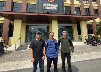 Material Proyek Dirusak, Direktur CV Kalembo Lapor Polda Lampung