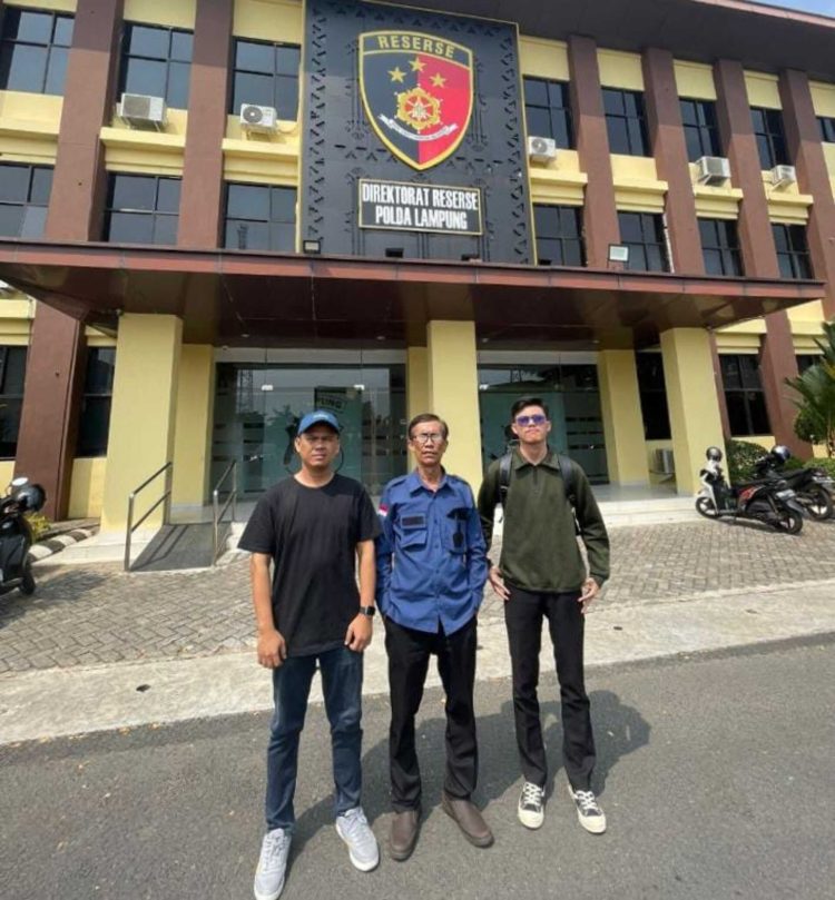 Material Proyek Dirusak, Direktur CV Kalembo Lapor Polda Lampung