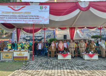 Pembukaan Lomba Senam Kesegaran Jasmani dan Senam Kreasi Antar Perangkat Daerah Kabupaten Tanggamus 2024