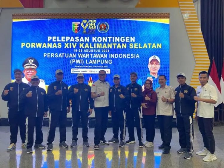 Kadis Kominfo Lampung Selatan Berikan Dukungan Penuh kepada Atlet PWI di Porwanas XIV