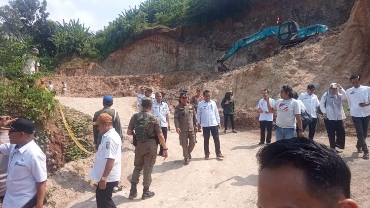 Pemkab Pesawaran Hentikan Sementara Aktivitas Pertambangan PT Bengkel Lampung Property