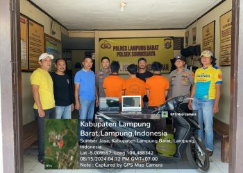 Tim TEKAB 308 Presisi Polres Lampung Barat Berhasil Bekuk Pelaku Pencurian dan Penadahan
