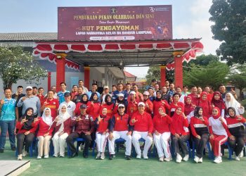 Kadivpas Kemenkumham Hadiri Perlombaan Hari Pengayoman ke-79 di Lapas Narkotika Bandar Lampung