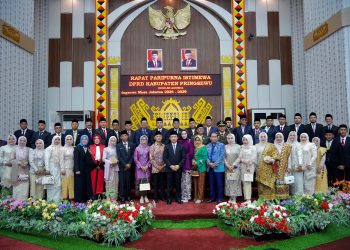 Pelantikan 40 Anggota DPRD Pringsewu Periode 2024-2029 Resmi Dimulai
