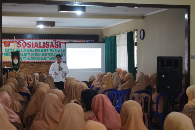 DWP Lampung Barat Gelar Sosialisasi Pencegahan Kekerasan Terhadap Perempuan dan Anak