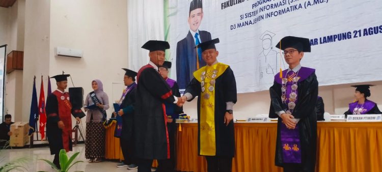 IBN Pringsewu Gelar Wisuda Kedua di Graha Adora Pesawaran