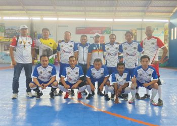 Tim Futsal PWI Lampung Tumbangkan Tuan Rumah Kalimantan Selatan dalam Pertandingan Perdana