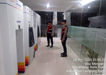 Polres Lampung Barat Tingkatkan Keamanan Melalui Patroli Malam di Objek Vital