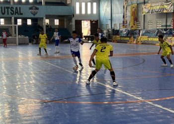 Tim Futsal PWI Lampung U27 Rayakan Kemenangan Telak 10-0 atas Bengkulu di Porwanas 2024