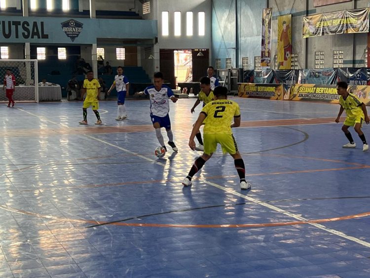 Tim Futsal PWI Lampung U27 Rayakan Kemenangan Telak 10-0 atas Bengkulu di Porwanas 2024