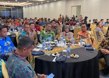 Pj. Bupati Lampung Utara Hadiri Rapat Koordinasi Pengawasan Pemilihan Serentak 2024