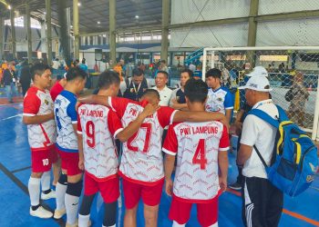 Tim Futsal PWI Lampung U27 Lolos ke Semifinal Porwanas 2024 Usai Menang Adu Penalti