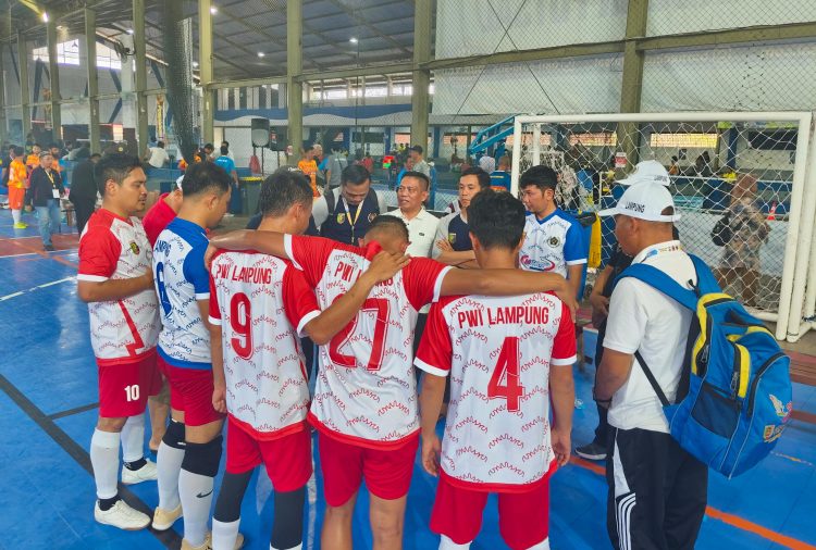 Tim Futsal PWI Lampung U27 Lolos ke Semifinal Porwanas 2024 Usai Menang Adu Penalti