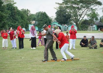 Komandan Kodim 0422/Lampung Barat Gelar Lomba Semarakkan HUT RI ke-79