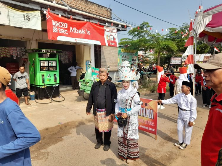 Desa Labuhanratu Dua Gelar Karnaval Meriah untuk Rayakan HUT RI ke-79