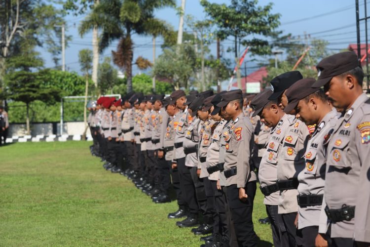 Jelang Pilkada Serentak 2024, Wasisno Sembiring Hadiri Apel Gelar Pasukan Mantap Praja Lampung Barat