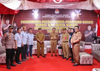 Pj Bupati Lampung Barat Pastikan Persiapan Pendaftaran Bakal Calon Bupati dan Wakil Bupati