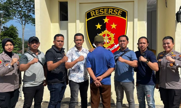 Polres Tanggamus Amankan Tersangka Kasus Pencabulan di Pulau Panggung