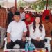 Muklis Basri Dampingi Anak Daftar sebagai Calon Bupati-Wakil Bupati di KPU Pringsewu
