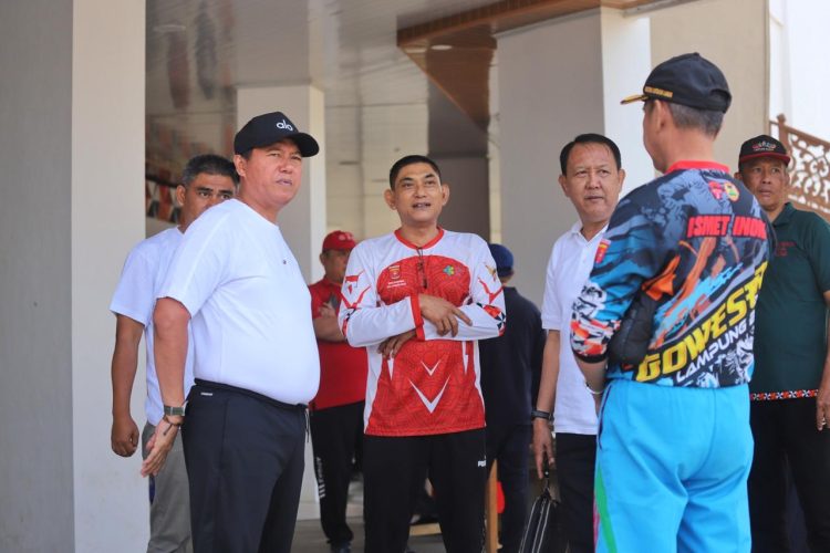 Pj Bupati Nukman Tinjau Persiapan Penyambutan Kunker Gubernur Samsudin di Lampung Barat