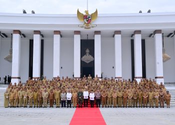 Pj. Bupati Tanggamus Hadiri Undangan Presiden Joko Widodo di Ibu Kota Nusantara