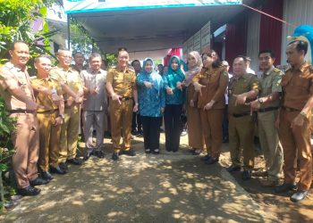 Pj Bupati Tanggamus Luncurkan Gerakan Pencegahan Stunting di Tanjung Anom